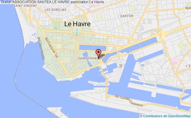 plan association Association Santea Le Havre Havre