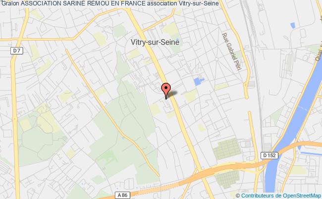 plan association Association SarinÉ RÉmou En France Vitry-sur-Seine