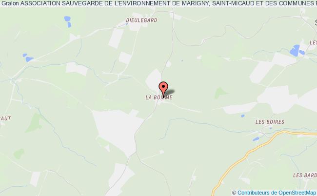 ASSOCIATION SAUVEGARDE DE L'ENVIRONNEMENT DE MARIGNY, SAINT-MICAUD ET DES COMMUNES ENVIRONNANTES