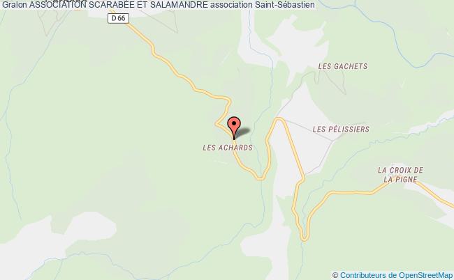 plan association Association ScarabÉe Et Salamandre Châtel-en-Trièves