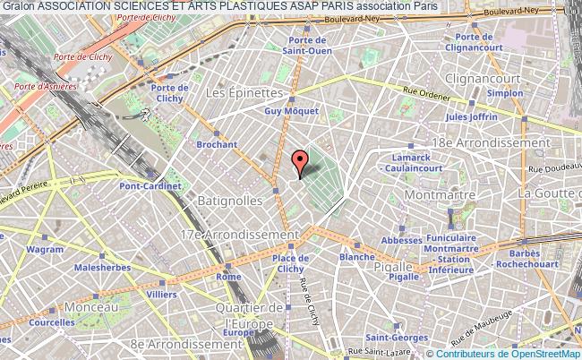 plan association Association Sciences Et Arts Plastiques Asap Paris Paris