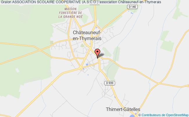 plan association Association Scolaire Cooperative (a.s.c.o.) Châteauneuf-en-Thymerais