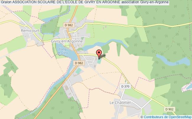 plan association Association Scolaire De L'ecole De Givry En Argonne Givry-en-Argonne