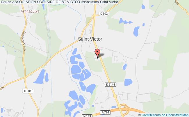 plan association Association Scolaire De St Victor Saint-Victor