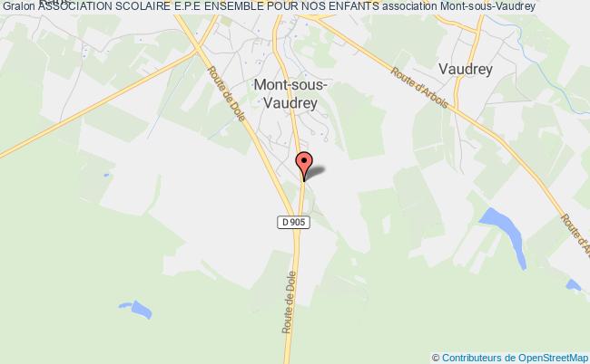 plan association Association Scolaire E.p.e Ensemble Pour Nos Enfants Mont-sous-Vaudrey