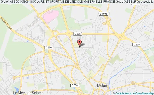 plan association Association Scolaire Et Sportive De L?École Maternelle France Gall (assemfg) Melun