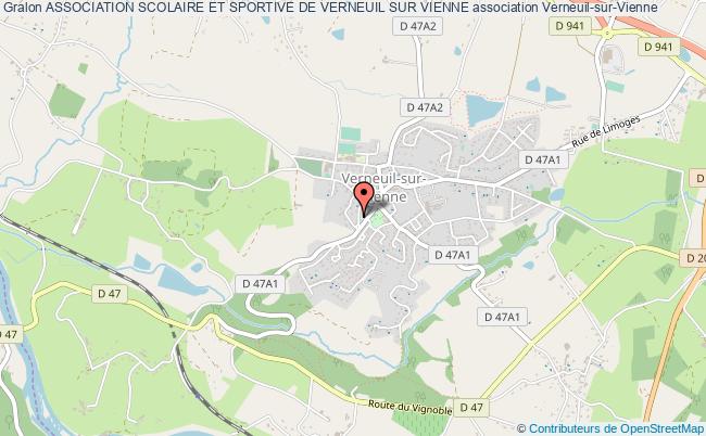 plan association Association Scolaire Et Sportive De Verneuil Sur Vienne Verneuil-sur-Vienne