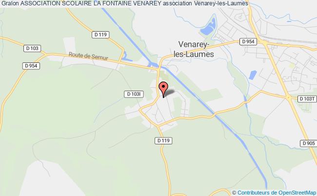 plan association Association Scolaire La Fontaine Venarey Venarey-les-Laumes