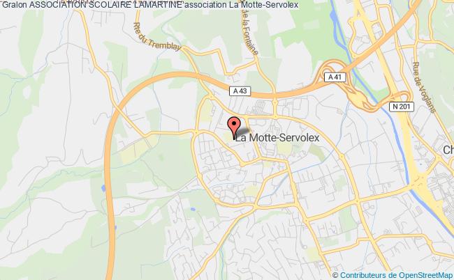 plan association Association Scolaire Lamartine Motte-Servolex