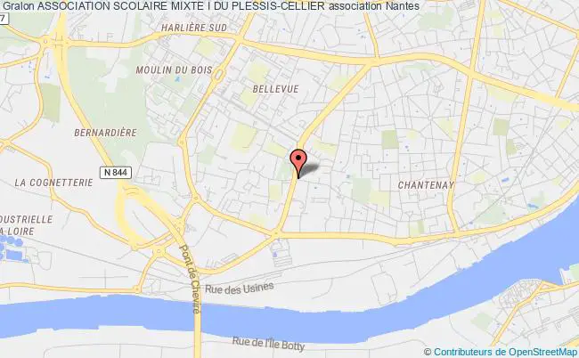 plan association Association Scolaire Mixte I Du Plessis-cellier Nantes