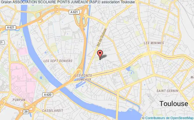 plan association Association Scolaire Ponts Jumeaux (aspj) Toulouse