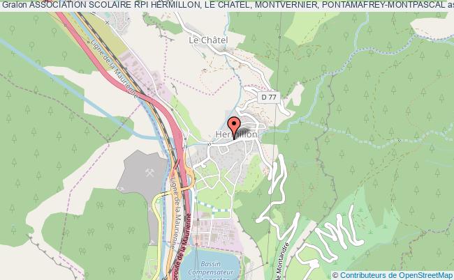 ASSOCIATION SCOLAIRE RPI HERMILLON, LE CHATEL, MONTVERNIER, PONTAMAFREY-MONTPASCAL