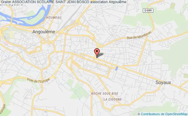plan association Association Scolaire Saint Jean Bosco Angoulême
