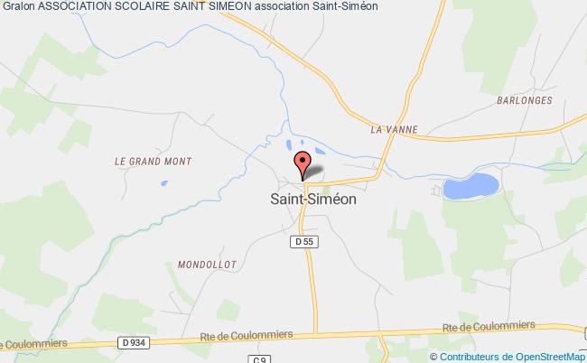 plan association Association Scolaire Saint Simeon Saint-Siméon