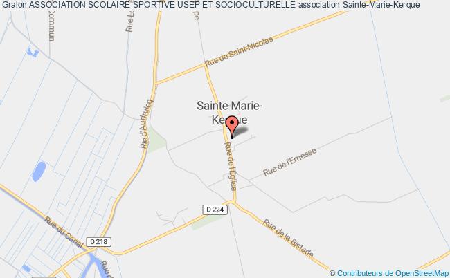 plan association Association Scolaire Sportive Usep Et Socioculturelle Sainte-Marie-Kerque