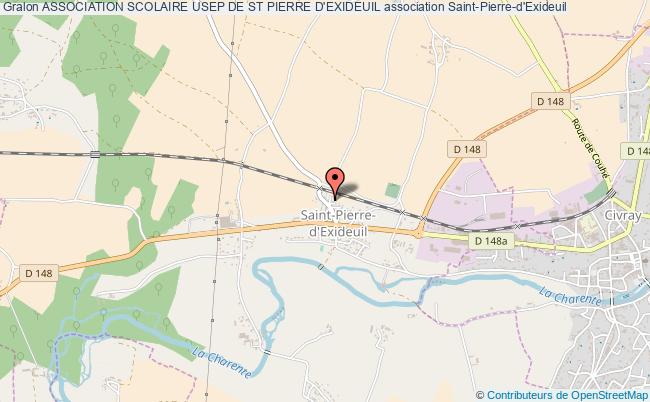 plan association Association Scolaire Usep De St Pierre D'exideuil Saint-Pierre-d'Exideuil