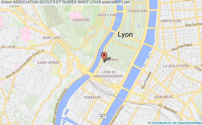 plan association Association Scouts Et Guides Saint Louis Lyon