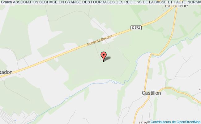 plan association Association Sechage En Grange Des Fourrages Des Regions De La Basse Et Haute Normandie (segrafo Normandie) Balleroy-sur-Drôme