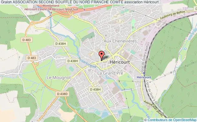 plan association Association Second Souffle Du Nord Franche ComtÉ Héricourt
