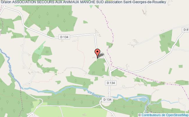 plan association Association Secours Aux Animaux Manche Sud Saint-Georges-de-Rouelley