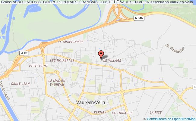 ASSOCIATION SECOURS POPULAIRE FRANCAIS COMITE DE VAULX EN VELIN