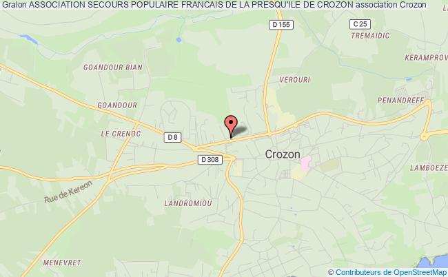 ASSOCIATION SECOURS POPULAIRE FRANCAIS DE LA PRESQU'ILE DE CROZON