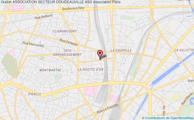plan association Association Secteur Doudeauville Asd Paris