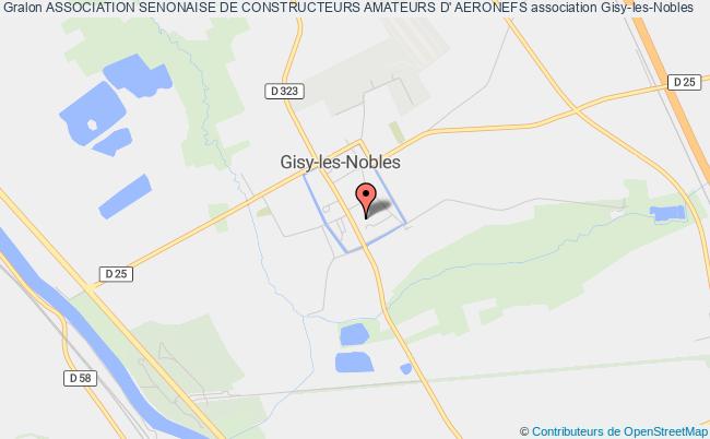 plan association Association Senonaise De Constructeurs Amateurs D' Aeronefs Gisy-les-Nobles