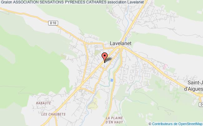 plan association Association Sensations Pyrenees Cathares Lavelanet