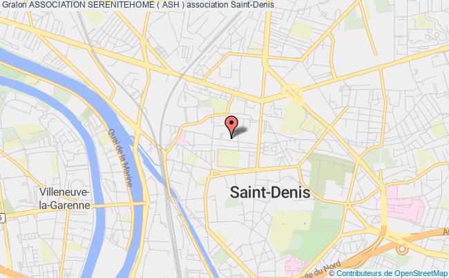 plan association Association Serenitehome ( Ash ) Saint-Denis