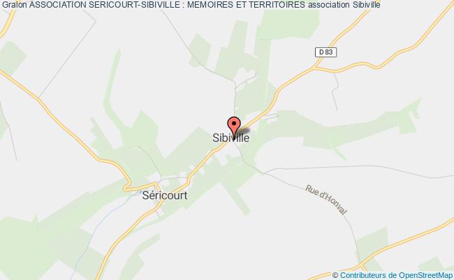 plan association Association Sericourt-sibiville : Memoires Et Territoires Sibiville
