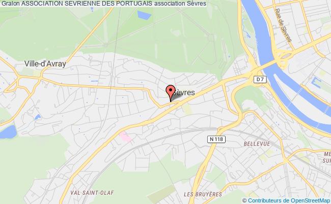 plan association Association Sevrienne Des Portugais Sèvres