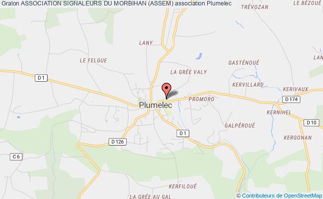 plan association Association Signaleurs Du Morbihan (assem) Plumelec