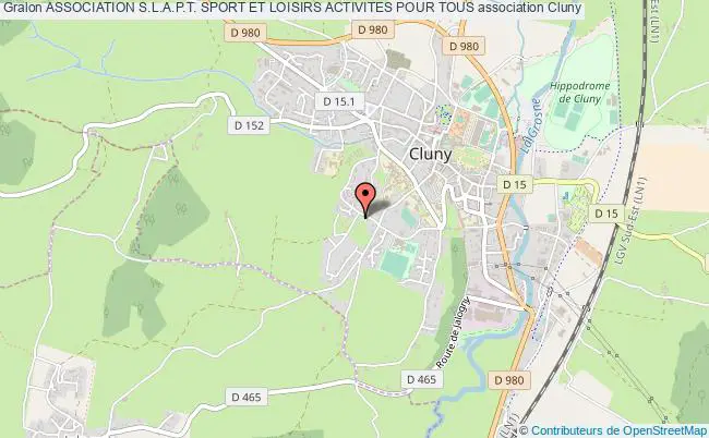 plan association Association S.l.a.p.t. Sport Et Loisirs Activites Pour Tous Cluny