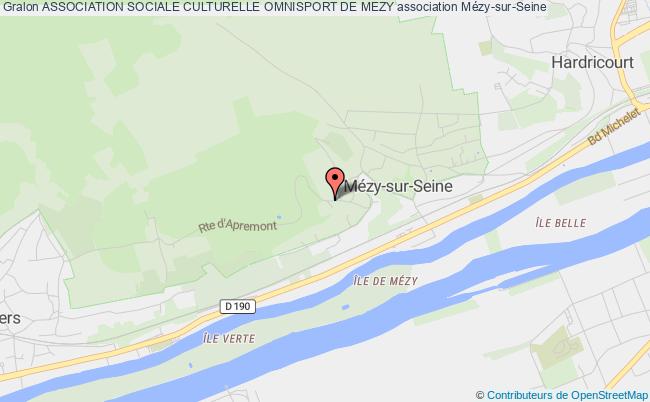 plan association Association Sociale Culturelle Omnisport De Mezy Mézy-sur-Seine