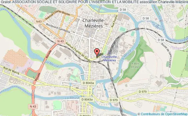 plan association Association Sociale Et Solidaire Pour L'insertion Et La Mobilite Charleville-Mézières