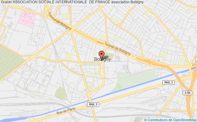 plan association Association Sociale Internationale  De France Bobigny
