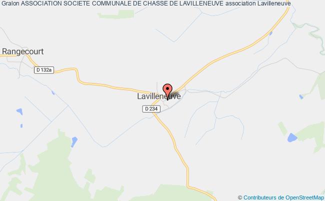 plan association Association Societe Communale De Chasse De Lavilleneuve Lavilleneuve