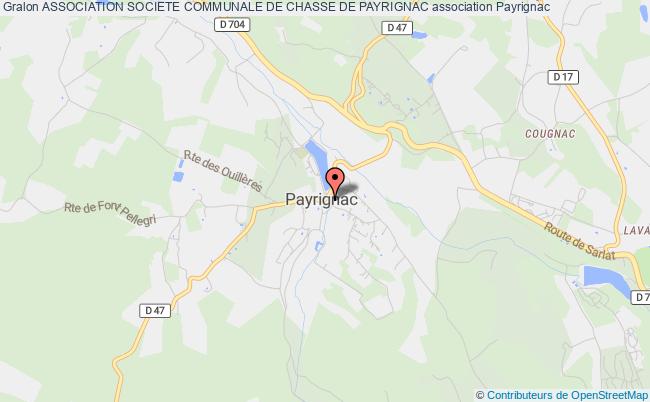 ASSOCIATION SOCIETE COMMUNALE DE CHASSE DE PAYRIGNAC