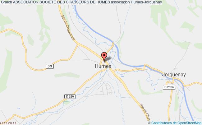plan association Association Societe Des Chasseurs De Humes Humes-Jorquenay