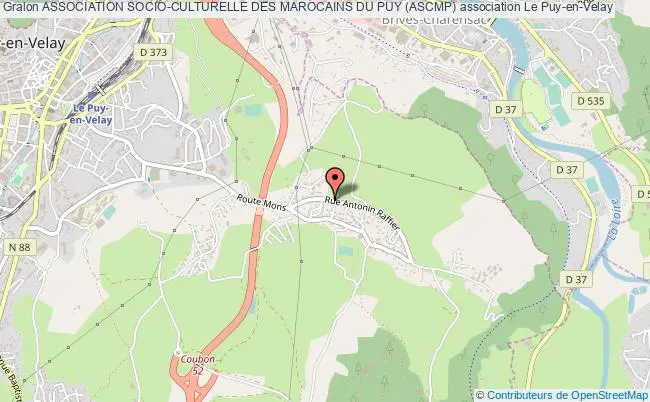 plan association Association Socio-culturelle Des Marocains Du Puy (ascmp) Le Puy-en-Velay