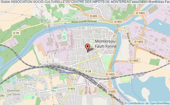plan association Association Socio-culturelle Du Centre Des Impots De Montereau Montereau-Fault-Yonne