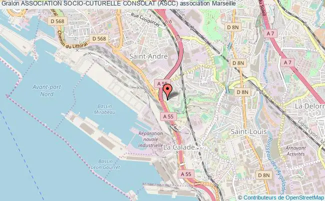 plan association Association Socio-cuturelle Consolat (ascc) Marseille
