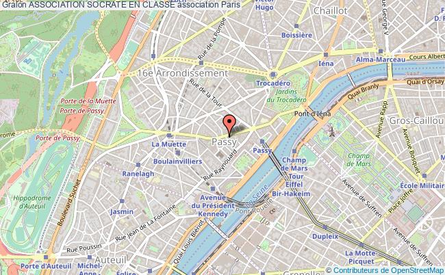 plan association Association Socrate En Classe Paris 16e