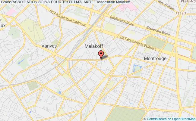 ASSOCIATION SOINS POUR TOOTH MALAKOFF