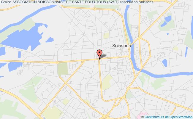 plan association Association Soissonnaise De Sante Pour Tous (a2st) Soissons