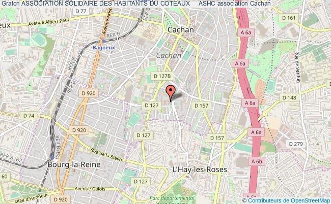 ASSOCIATION SOLIDAIRE DES HABITANTS DU COTEAUX     ASHC