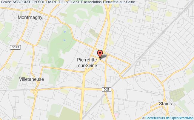 plan association Association Solidaire Tizi N'tlakht Pierrefitte-sur-Seine