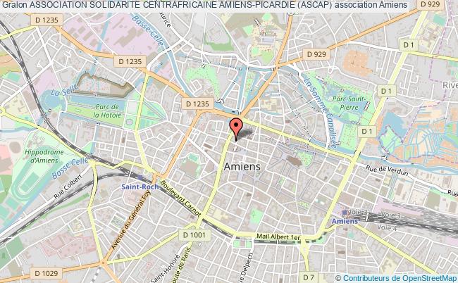 plan association Association Solidarite Centrafricaine Amiens-picardie (ascap) Amiens