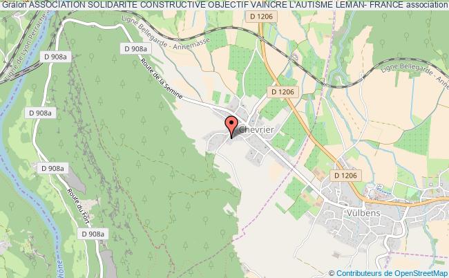 ASSOCIATION SOLIDARITE CONSTRUCTIVE OBJECTIF VAINCRE L'AUTISME LEMAN- FRANCE